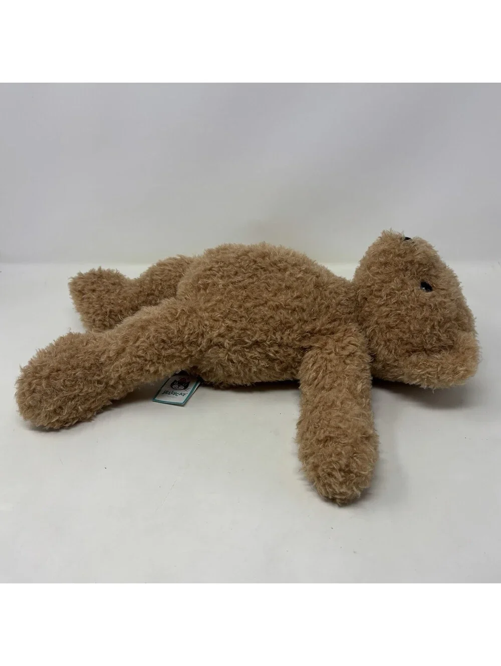 Jellycat Theodore Bear Medium Plush THE2B Curly Brown Teddy Stuffed Animal NWT